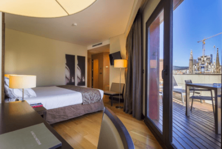 Oferta Hotel 4* Sagrada Familia Barcelona solo 24€ la noche p/p Hotel Eurostars Monumental - Hotel