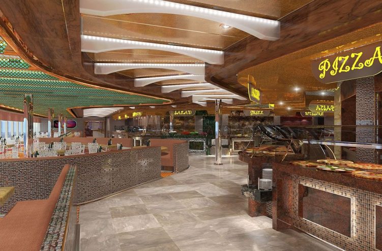 Costa cruceros - diadema de la costa