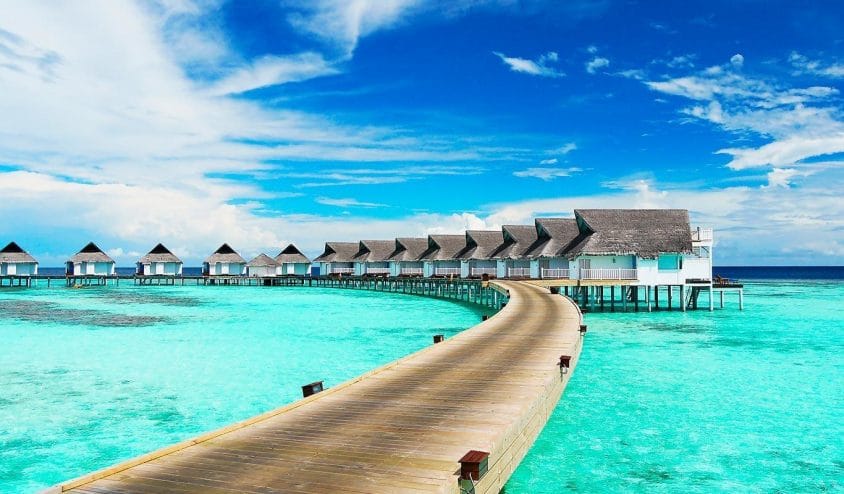 dónde están las islas maldivas