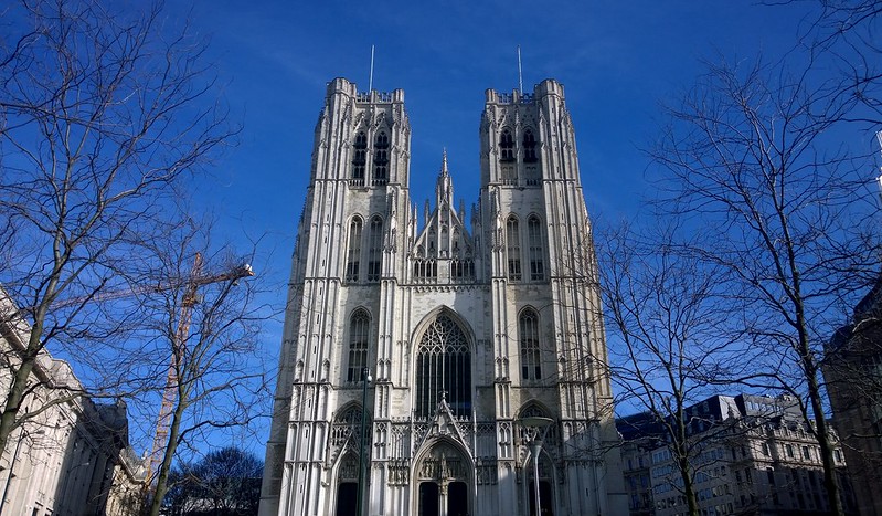 St Michael's Cathedral Brussels Belgium